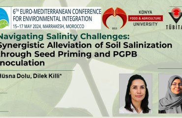 Bitkisel Üretim ve Teknolojileri Bölümü Yüksek Lisans Öğrencimiz Hüsna Dolu Fas'ta Düzenlenen ‘’The 6th Euro-Mediterranean Conference for Environmental Integration (EMCEI-2024)’’ Konferansına Katıldı