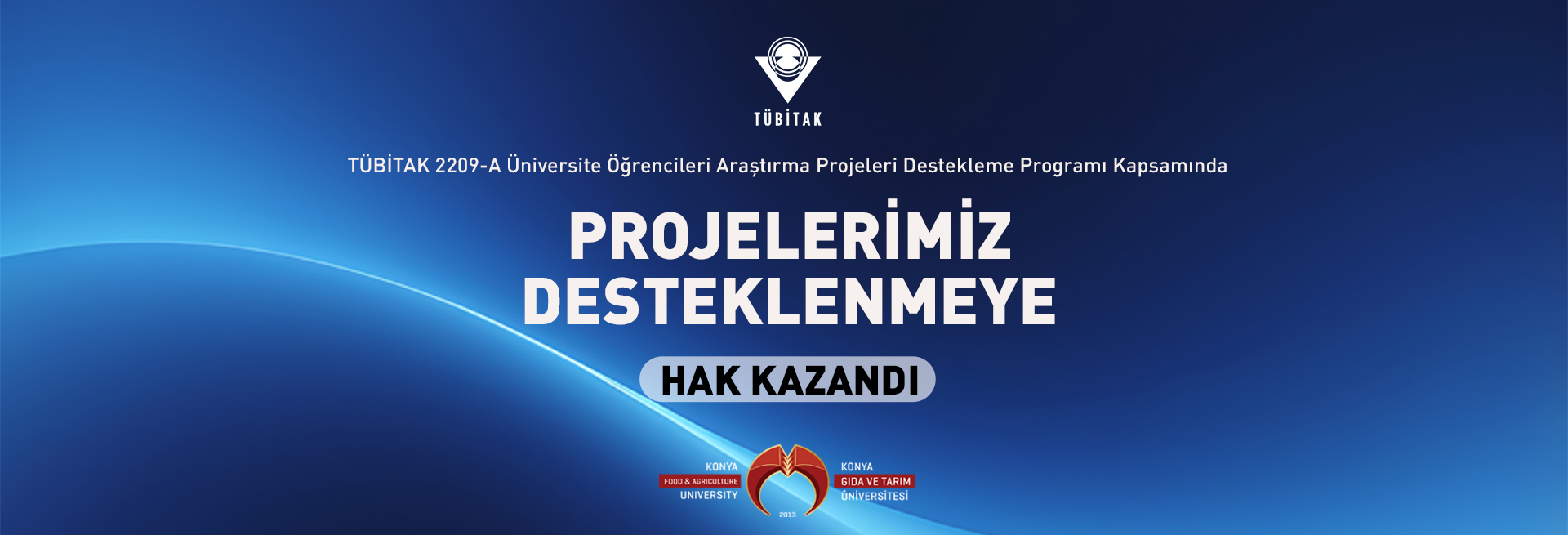 Konya Gıda ve Tarım Üniversitesi Öğrencileri, TÜBİTAK 2209-A Araştırma Projeleriyle Bilim Dünyasına Adım Attı